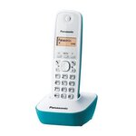 Panasonic KX-TG1611FRC Solo Téléphone Sans Fil Sans Répondeur Blanc Bleu