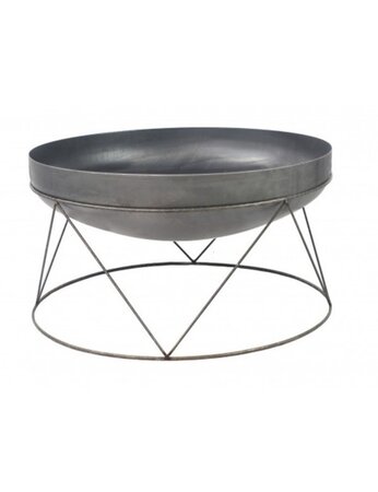 Brasero de jardin ZINGA en acier avec ou sans couvercle