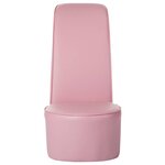 vidaXL Chaise en forme de chaussure à talon haut Rose Similicuir