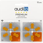 120 piles auditives audilo type 13 (lot de 20 plaquettes)
