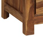 vidaXL Buffet Bois de Sesham massif 90 x 40 x 175 cm