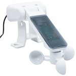 vidaXL Auvent automatique avec capteur de vent et LED 450x300 cm Crème