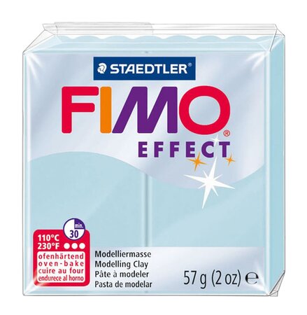 Pâte Fimo 57 g Effect Pierre précieuse Quartz bleu 8020.306