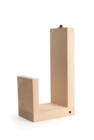 Pied de lampe Portelivres 15x10 cm H28 cm