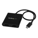 Startech.com splitter multi-écrans usb-c vers 2x hdmi - hub mst à 2 ports