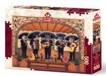 Puzzle Flamenco Meow Team 500 pieces