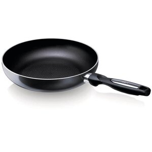 BEKA - 13077224 - PoeLE PRO INDUC ATHRACITE 22 CM EN ALUMINIUM - INTERIEUR REVETU GAUFRE -TOUS FEUX + INDUCTION