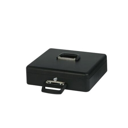 Caisse à monnaie avec trieur 37 x 29 x 12 cm Noir MAUL
