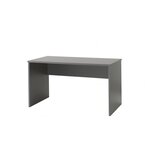 Chambre complete lit  bureau  chevet  armoire anthracite