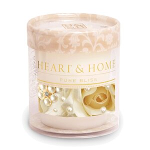 Petite bougie heart and home bouquet de perles