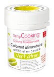 Colorant alimentaire (artificiel) Vert citron