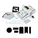Machine de découpe Big Shot Sizzix + Matrices étiquettes