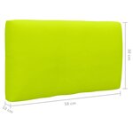 vidaXL Canapé d'angle palette de jardin Gris Bois de pin imprégné