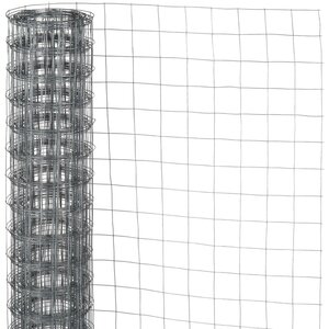 Nature Grillage métallique carré 0 5x2 5 m 13 mm Acier galvanisé