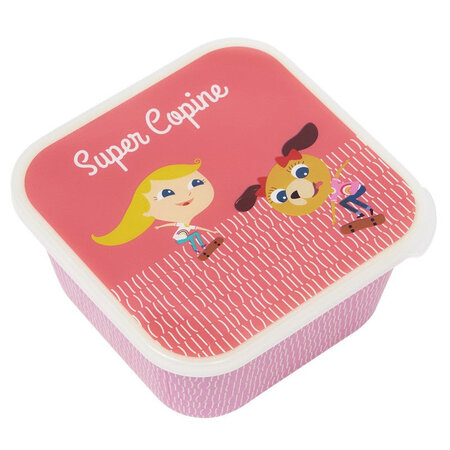 Boîte À Goûter Super Copine - Draeger paris
