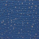 LUMI JARDIN Guirlande lumineuse solaire Yogy Solar - Lumiere blanc chaud solaire - 400 LED - 3300 cm
