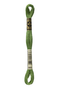 Fil Mouliné DMC Gold Concept 8M Col. 988 Broderie et Point de Croix