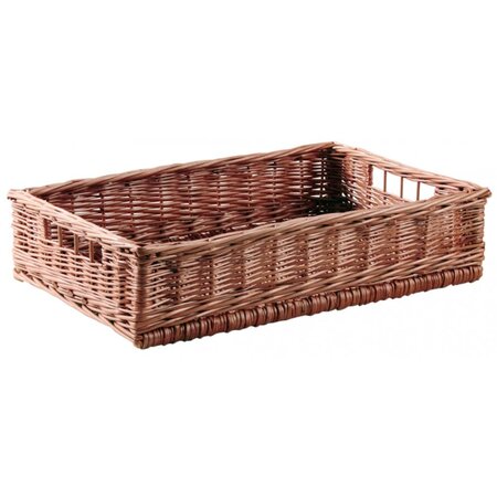 Panier ouvreuse cinéma en osier panier seul