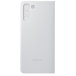 Smart clear view cover s21 plus gris clair