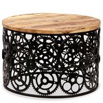 vidaXL Table basse Bois de manguier massif 60 x 40 cm