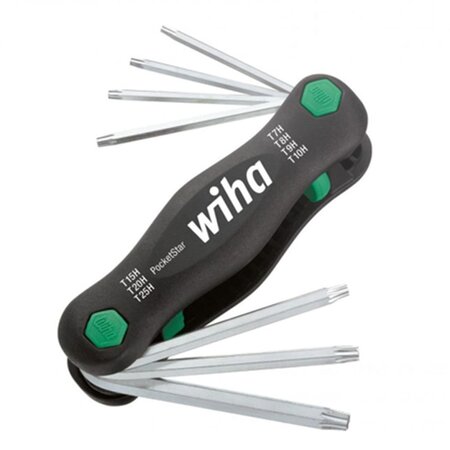 Wiha ensemble de clés torx 7 pièces pocketstar sb 363tr p7