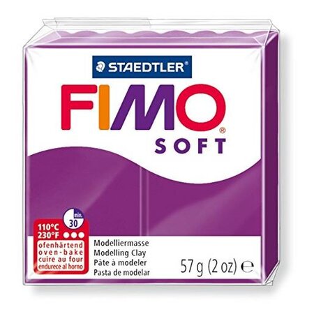 Pâte Fimo 57 g Soft Violet pourpre 8020.61