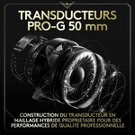 Casque Gaming filaire - Logitech G - PRO X - Edition Officielle League of Legends -  micro son surround 7.1