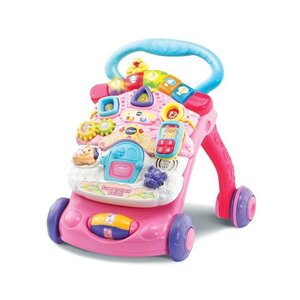Vtech - super trotteur parlant 2 en 1 rose