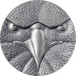 BINARY EAGLE Cryptocurrency 2 onces argent monnaie 1000 Satoshi United Crypto States 2023