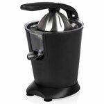 Princess presse-agrumes 160 w acier inoxydable noir mat