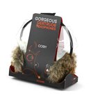 Casque audio en fausse fourrure