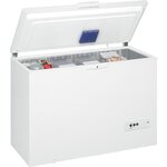 Whirlpool whm46111 - congélateur coffre - 432l - froid statique - l 140 5 x h 91.6 cm - blanc