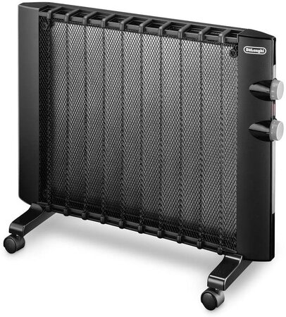 Radiateur Rayonnant Mobile Ou Fixe 1000W Noir