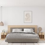vidaXL Tables de chevet 2 Pièces chêne sonoma 43x36x50 cm