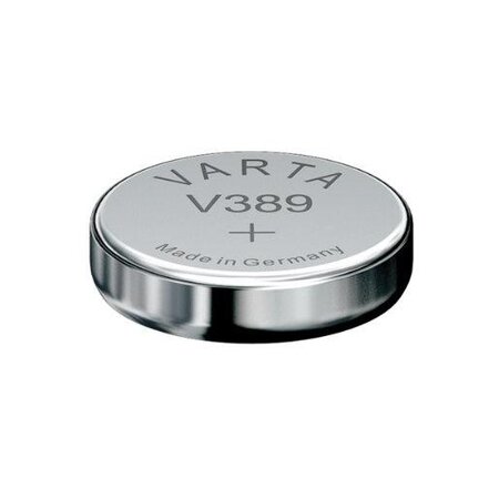 Pile oxyde argent pour montres v389 (sr54) sr1130w 1 55 volt varta