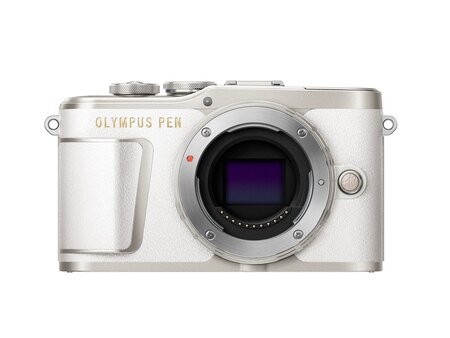 Olympia appareil photo hybride pen e-pl9 marron nu