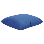 vidaXL Coussins décoratifs 4 Pièces bleu royal 40x40 cm tissu