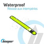 Brassard lumineux flap design couleur - rouge  lots - lot de 1