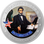 Pièce de monnaie en Argent 2 Dollars g 15.57 (1/2 oz) Millésime 2022 An American Life PROCLAMATION