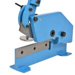 vidaXL Cisaille à levier 200 mm Bleu