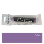 Stick Lily Purple - Peinture À L'Huile - 10X1 7 Cm