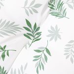vidaXL Coussins de chaise à dossier bas lot de 4 modèle de feuille