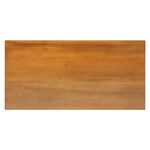 vidaXL Table de chevet 60x30x75 cm bois massif d'acajou