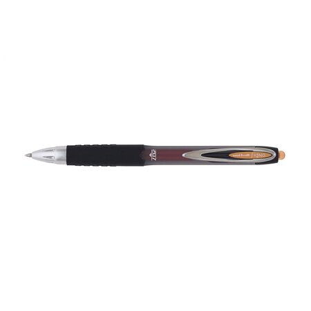 Roller encre gel Signo UMN207 rétractable grip pointe moyenne 0,7mm orange x 12 UNI-BALL