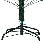 vidaXL Arbre de Noël artificiel avec branches épaisses vert 120 cm PVC