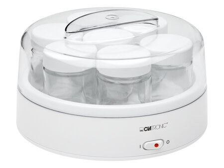 Yaourtière JM 3344 7 Pots Blanc CLATRONIC