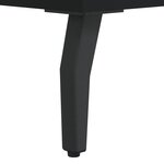 vidaXL Buffet noir 69 5x32 5x180 cm bois d'ingénierie