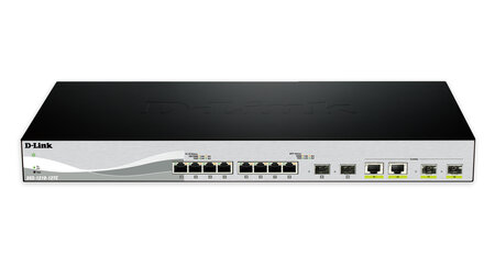 Dlink 10-port smart managed 10g sfp+ 10-port smart managed 10g sfp+ switch 2x combo