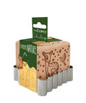 Tampon Biscuit Bois "Forêt Enchantée" + Découpoir
