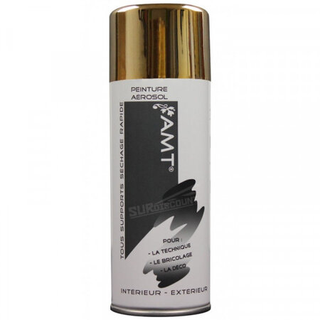 Bombe de peinture or 330ml - amt